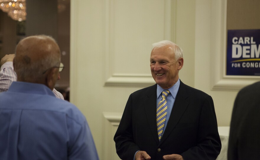 County Supervisor Ron Roberts, shown at the U.S. Grant Hotel, was unopposed and re-elected, June 3, 2014.
