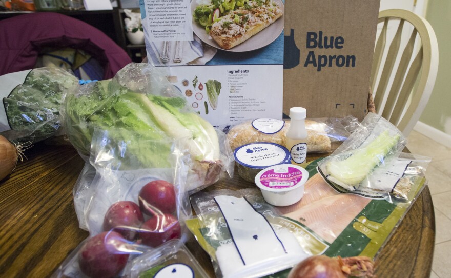 While it may seem that heaps of plastic from meal kit delivery services like Blue Apron make them less environmentally friendly than traditional grocery shopping, a new study says the kits actually produce less food waste.