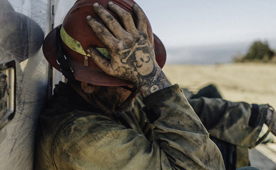 John Banner, one of the wildland firefighters profiled in "Wildland."