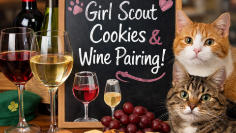 Girl Scout Cooke and Wine Pairing