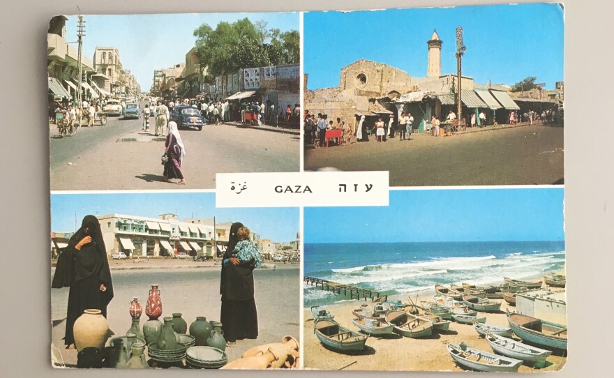 This vintage postcard is a relic from a different time. It was printed by the Israeli postcard company Palphot in 1967.