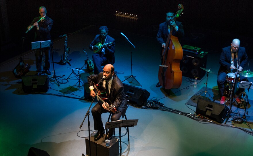 "Samba doesn't accept restraint," says Sao Paulo performer Douglas Germano. "It has to break free or else it dies."