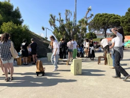 Outdoor exhibit