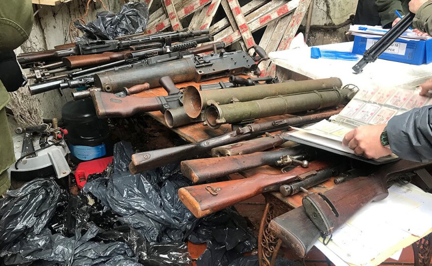 U.S. federal agents say an international operation seized 5,300 firearms and components from a transnational criminal organization.