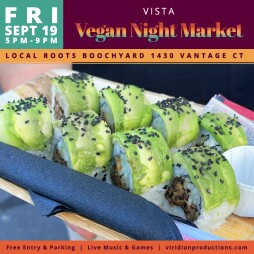 Vista Vegan Night Market, September