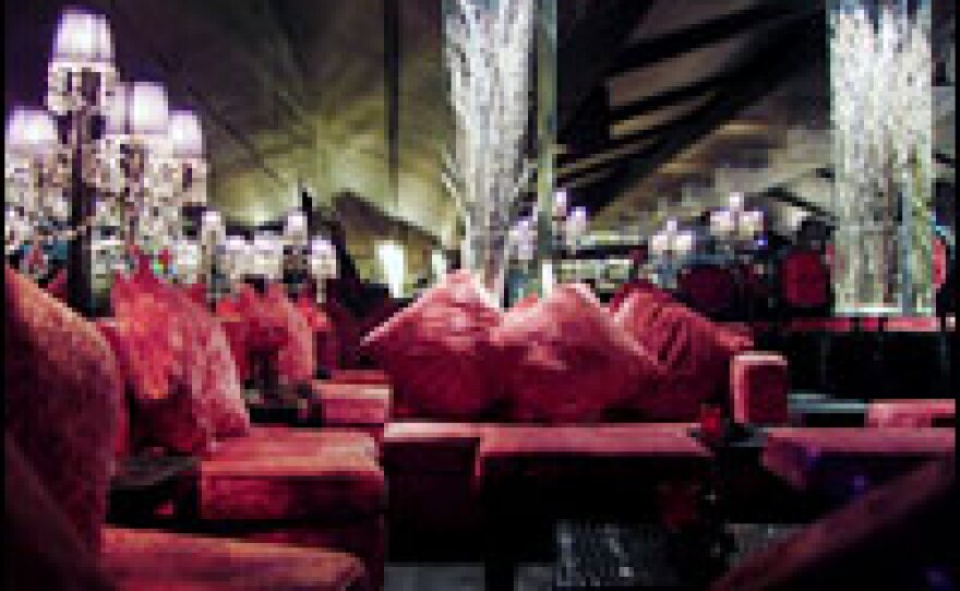 The city's young and wealthy no longer flock to Beirut for their nightlife: The rooftop Z Bar is one glitzy watering hole catering to the nouveau riche.