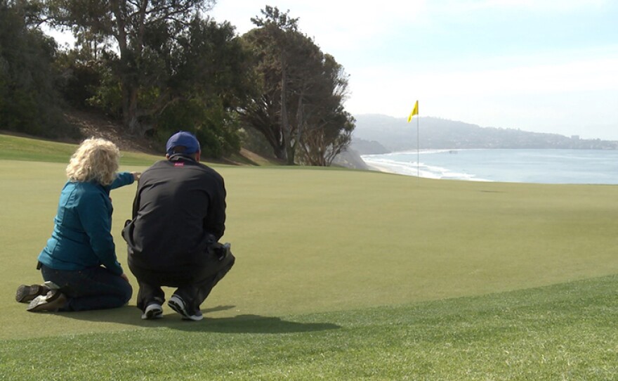 Host Nan Sterman visits the iconic Torrey Pines Golf Course in La Jolla, Calif., where they pay close attention to water use, minimizing runoff that might cause the underlying cliffs to become unstable. 