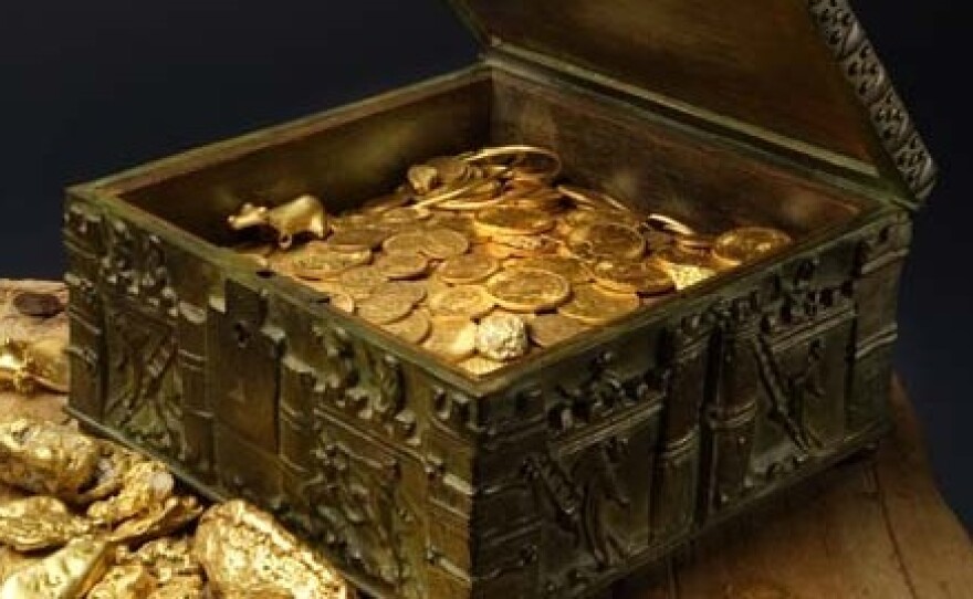 Forrest Fenn's treasure is in an ornate, Romanesque box that might be filled with gold nuggets, gold coins and other gems.