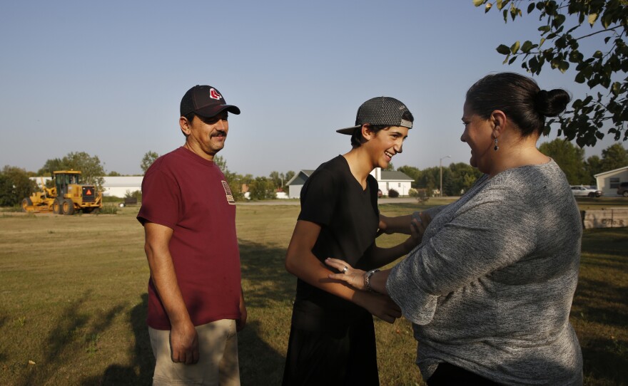 For as long as he can remember, Angel Benavides, 14, has missed the beginning of the school year in Texas because his parents, Juan and Aracely Benavides, work in North Dakota until the harvest is through.