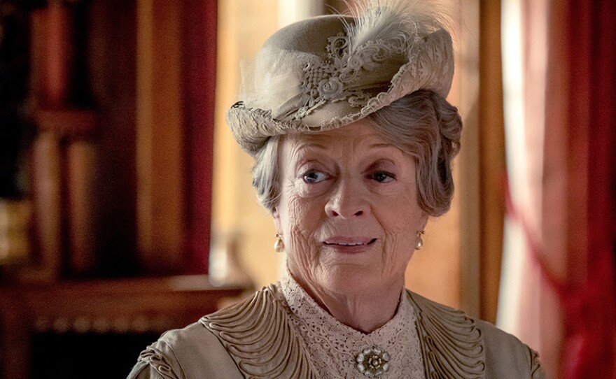 Maggie Smith as Violet Crawley in the "Downton Abbey" movie.