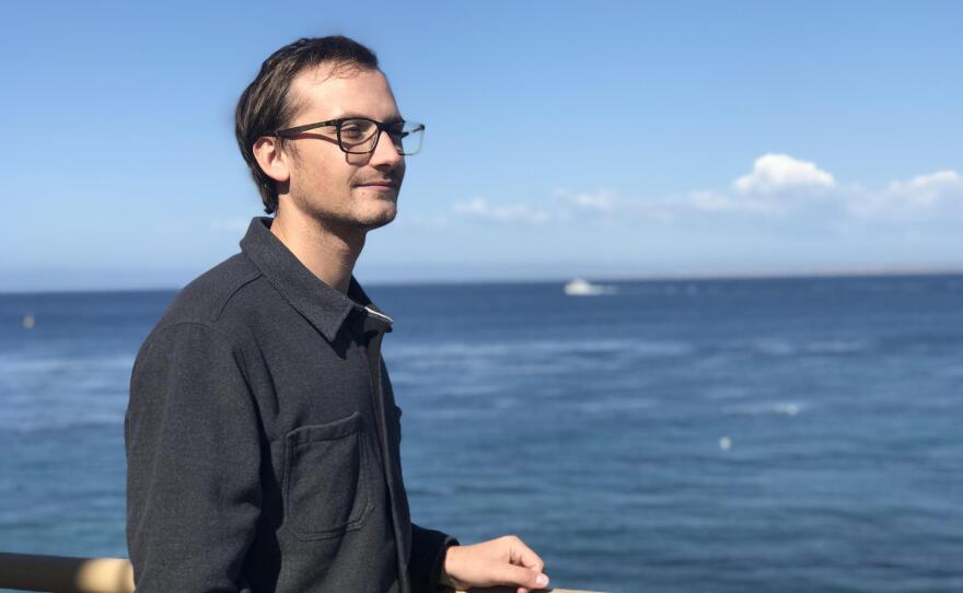 Josh Smith, in an undated photo, has been researching how sea otters are defending Monterey Bay’s kelp forest since 2015. He co-authored a paper that was published March 8 in Proceedings of the National Academy of Sciences.