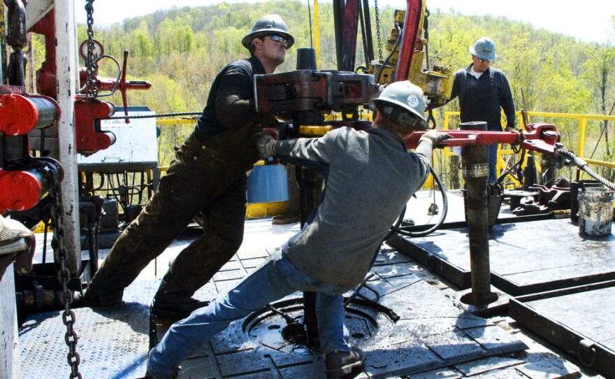 A controversial drilling process called hydraulic fracturing or "fracking" frees natural gas underground by using millions of gallons of water brewed with toxic chemicals. A Department of Energy panel concludes the public needs more information  about the practice to restore faith in it.
