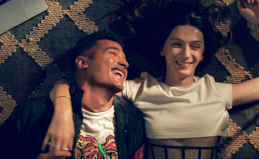 Brodie (Devin Way) and Ruthie (Jesse James Keitel) are some of the peacocking queer folk on Peacock's <em>Queer as Folk</em>.