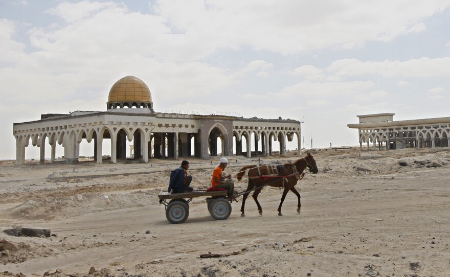 The Gaza International Airport was shut down amid Israeli-Palestinian fighting in 2001, barely two years after it opened. Today it lies in ruins. This photo is from 2011.