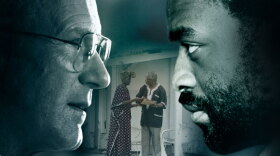 Chiwetel Ejiofor as Thabo Mbeki and William Hurt as Professor Will Esterhuyse in "Masterpiece Contemporary: Endgame." A nation teeters on the brink of civil war in this real-life political thriller about the negotiations that led to the end of apartheid in South Africa. 