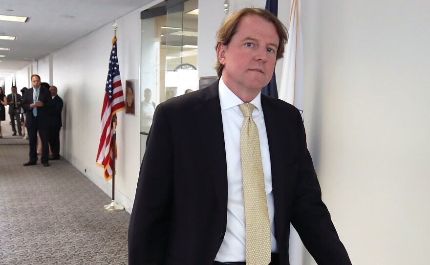 White House counsel Don McGahn has cooperated extensively in the Mueller inquiry, meeting with the special counsel's team of investigators for a total of 30 hours.