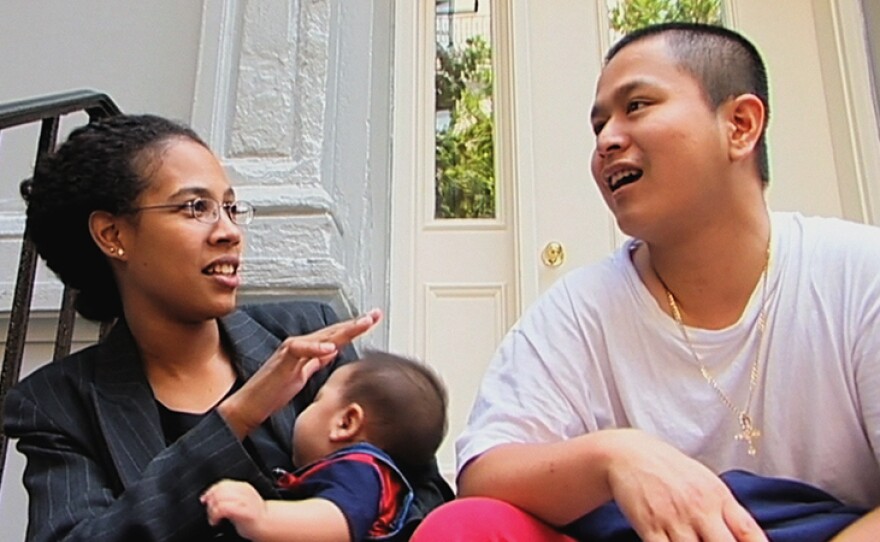 Daniella and her boyfriend, Veasna Rin Hover, struggle to leave the foster care system and support their infant son.