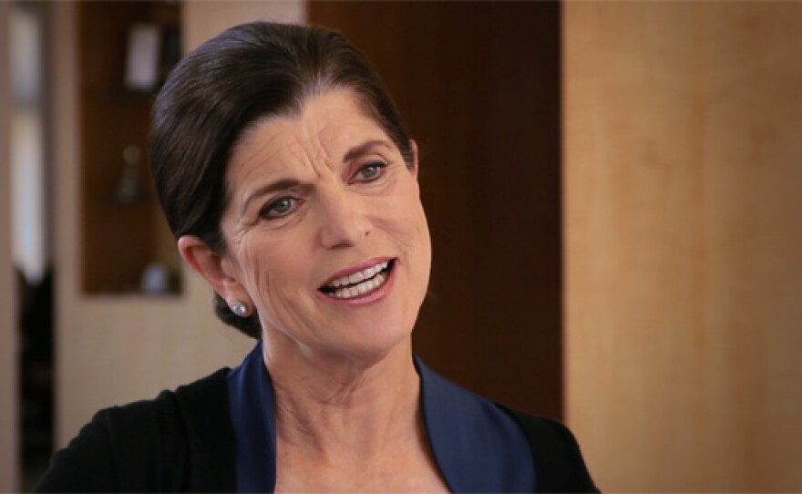 Luci Baines Johnson, the youngest of two daughters of former President Lyndon Baines Johnson and former First Lady Lady Bird Johnson.