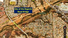 Rendering of the Regents Road bridge.