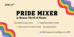 Pride Mixer at Honest Thrift & Plants