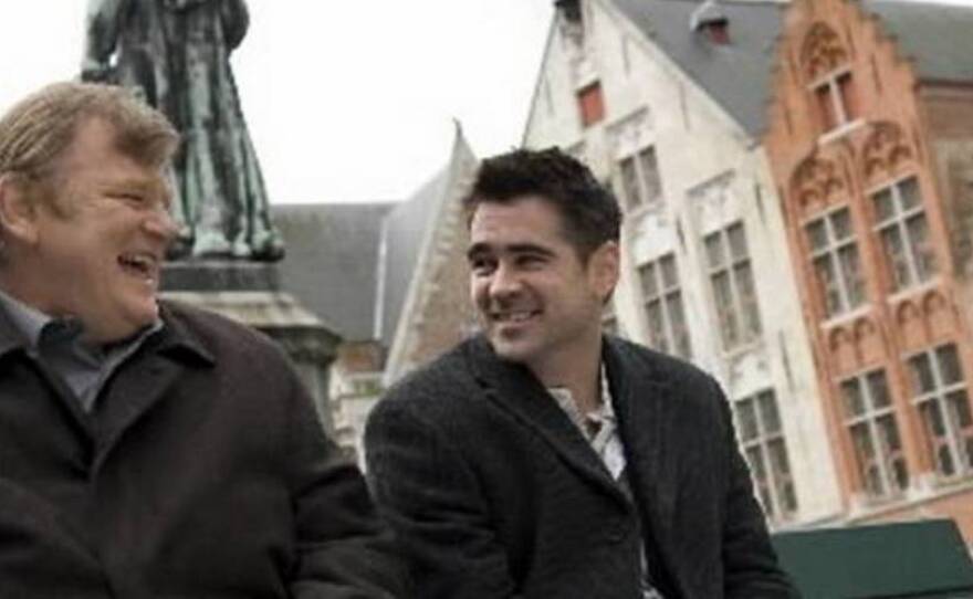 Brendan Gleeson and Colin Farrell play hitmen in "In Bruges."