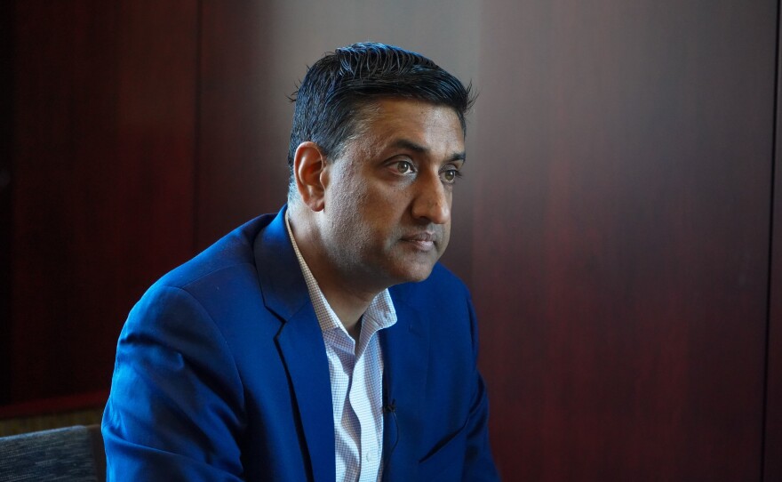 Rep. Ro Khanna, D-Calif., has supported Biden's bid for reelection, campaigning on behalf of the campaign in states such as Michigan and New Hampshire.