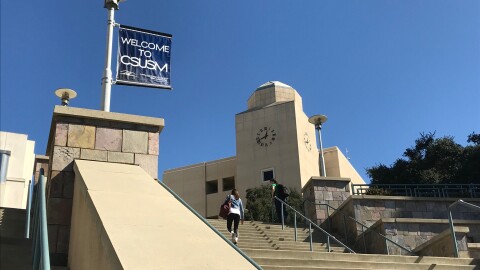 The Cal State San Marcos campus is shown, Feb. 8, 2018.