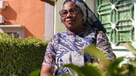 Maïmouna Diouf served several years in a women's prison, found guilty of infanticide, a charge she denies. She says conditions were harsh — dirty mattresses on the floor, a lack of sufficient food and hygiene products. She now volunteers to help female inmates.