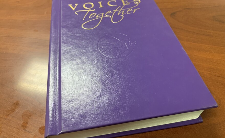 The 2019 Mennonite hymnal includes a template for land acknowledgements that each congregation can adapt with the names of local Native groups and use as part of the worship service.