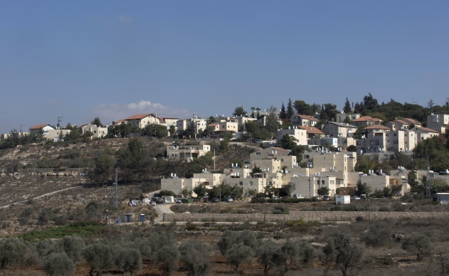 Today's announcement includes plans for new construction in the Israeli settlement of Beit El, near the West Bank city of Ramallah.