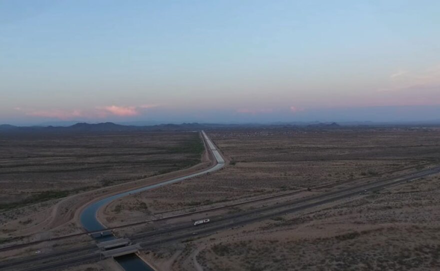 The Central Arizona Project (CAP) canal in Ariz. "Beyond The Mirage" explores the West's water crisis in detail, including how the region arrived at this point. It also examines emerging water conservation technologies and how they might offer solutions to this global issue.
