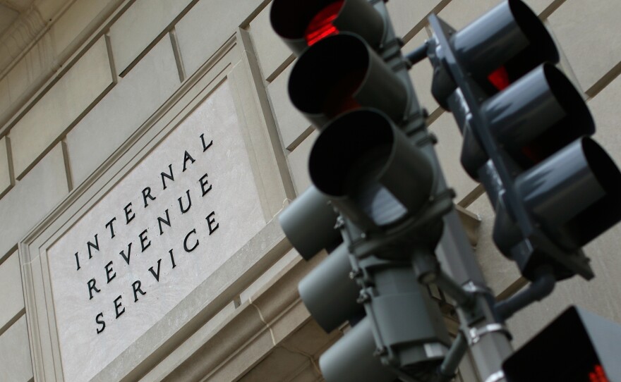 The IRS distributed the second round of stimulus money to eligible inmates using debit cards, which state prisons are unable to process. Correctional officials have communicated the problem to the federal agency, but it's unclear what steps the IRS will take to fix it.