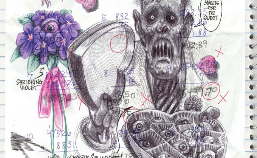 Ferris says her debut graphic novel was inspired, in part, by her love of horror films.