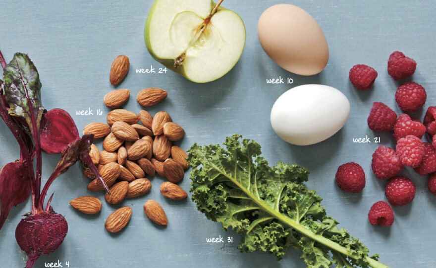 <em>What to Eat When You're Pregnant </em>by Dr. Nicole Avena guides women through the stages of pregnancy with suggestions for nutritious foods that support the baby's development.