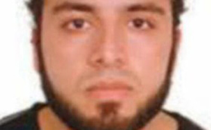 The FBI released this image of Rahami during its search for him earlier on Monday.