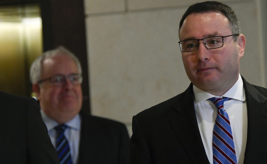 A top White House attorney placed records about President Trump's now-famous Ukraine call in a system few could access, according to Alexander Vindman, seen arriving to review his testimony in the impeachment inquiry.