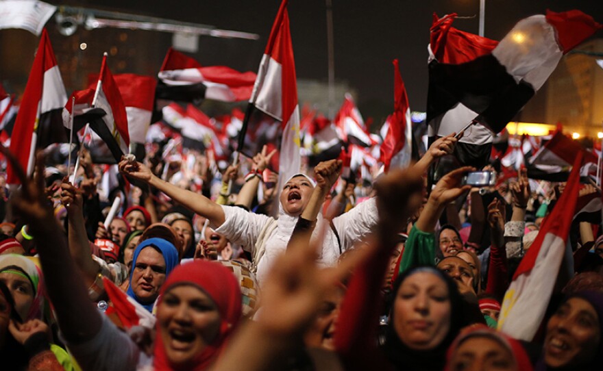 2013 demonstration, Egypt. 