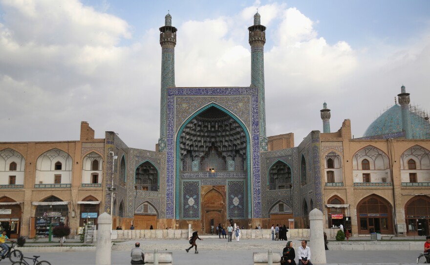 The UNESCO-listed cultural site Naqsh-e Jahan Square in Isfahan, Iran, shown here in 2014, is known for its immense mosques, picturesque bridges and ancient bazaar.