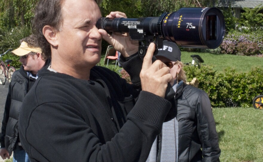 <strong>A Filmmaker's Perspective:</strong> Tom Hanks says the directors he's worked with as an actor have helped inform his own filmmaking.
