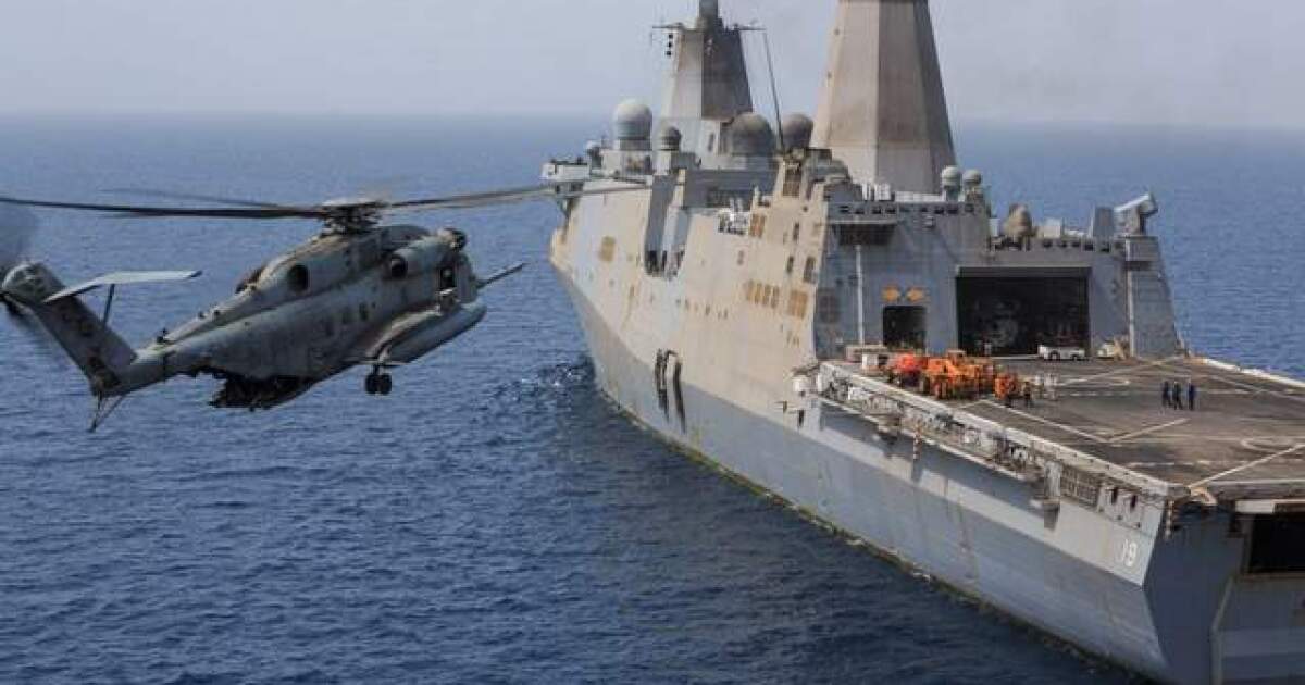 U.S. Marine Helicopter Crashes In Gulf Of Aden, All 25 Aboard Rescued