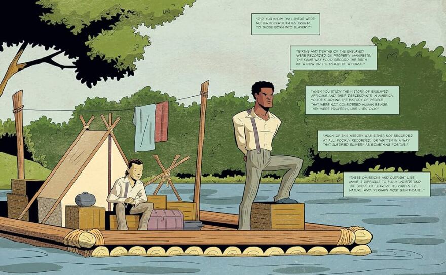 David F. Walker's "Big Jim and the White Boy" is nominated for Best Publication for Teens at the 37th Annual Eisner Awards.