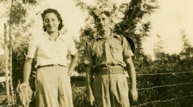 Hannah Senesh and a soldier, Palestine, 1943. Joan Allen narrates the first documentary feature about Hannah Senesh, the World War II-era poet and diarist who became a paratrooper, resistance fighter and modern-day Joan of Arc.
