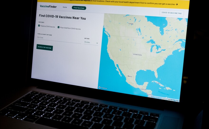 The Centers for Disease Control and Prevention in partnership with Boston Children's Hospital and Castlight Health is launching a new tool which allows Americans to search for COVID-19 vaccine providers with stock of vaccine where they live.