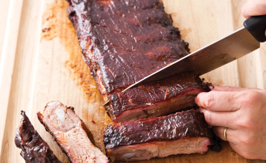 Memphis-style Wet Ribs