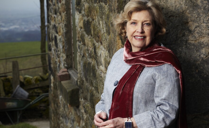 Celia (Anne Reid) at Far Slack Farm.