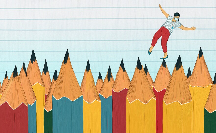 Most Teachers Concerned About In-Person School; 2 In 3 Want To Start The Year Online