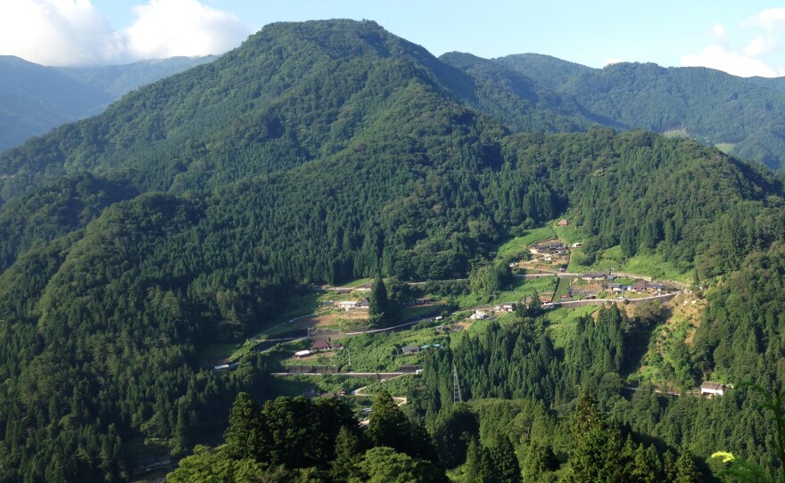 The signs of Japan's population decline are easiest to see in rural areas, like the mountainous interior of the southern island of Shikoku.