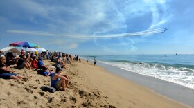 The Breitling Huntington Beach Airshow took place on Friday, Oct. 21, 2016, in Huntington Beach, Calif. 