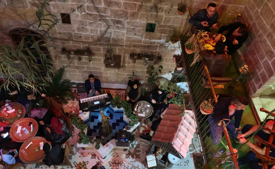 Beit Sitti, Arabic for "my grandmother's house," opened in 2017. The cafe is an ode to Palestinian cultural heritage in Gaza's Old City.