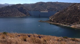 San Vicente Reservoir in East San Diego County, July 16, 2014.